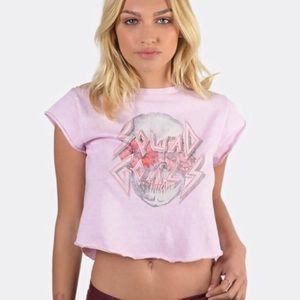 NEW Sugar, Squad Goals Graphic Crop Tee